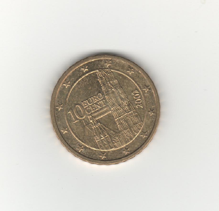  Österreich 10 Cent 2002   