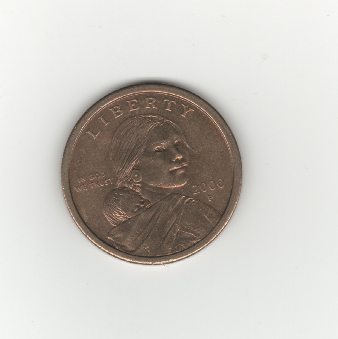  USA 1 Dollar 2000 P Sacagawea   