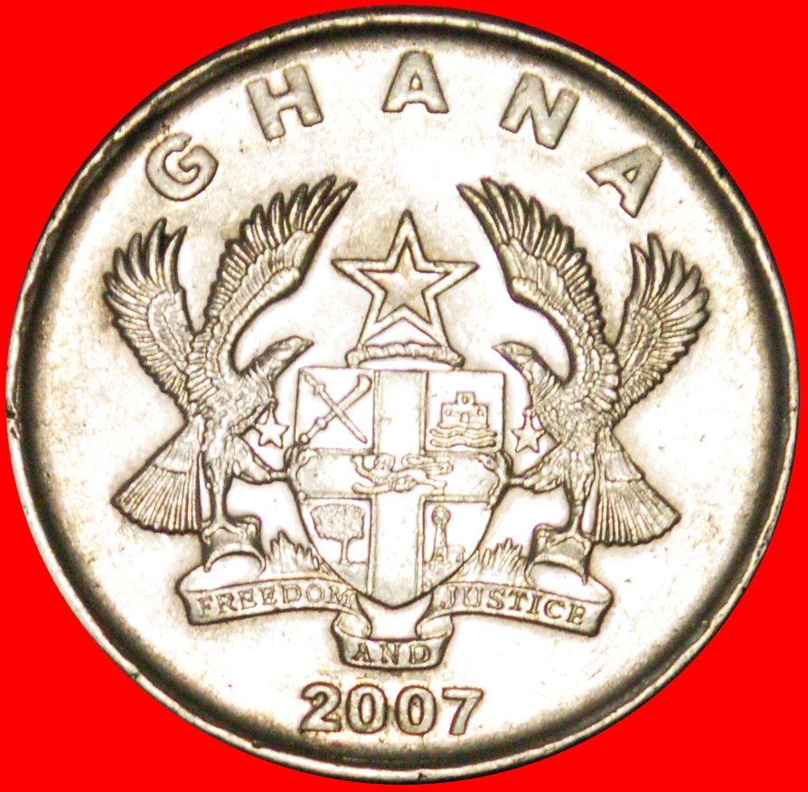  # STERNE: GHANA ★ 50 PESEWAS 2007!   
