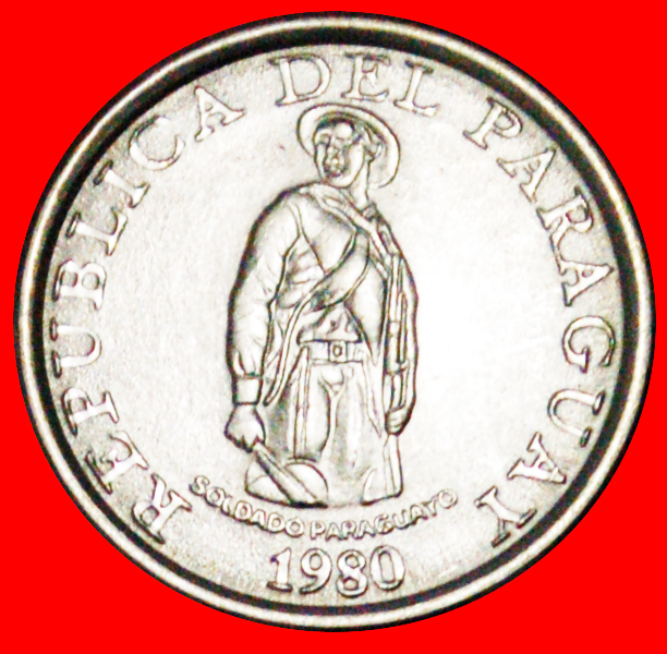 # BRAZIL: PARAGUAY ★ 1 GUARANI 1980 FAO MINT LUSTER! LOW START ★ NO RESERVE!
