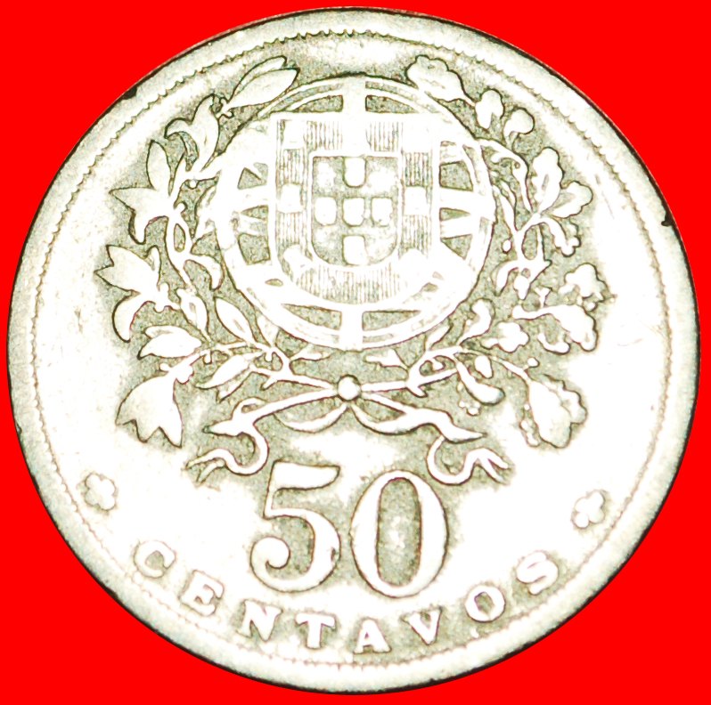  # FREIHEIT (1927-1968): PORTUGAL ★ 50 CENTAVOS 1930! OHNE VORBEHALT!   