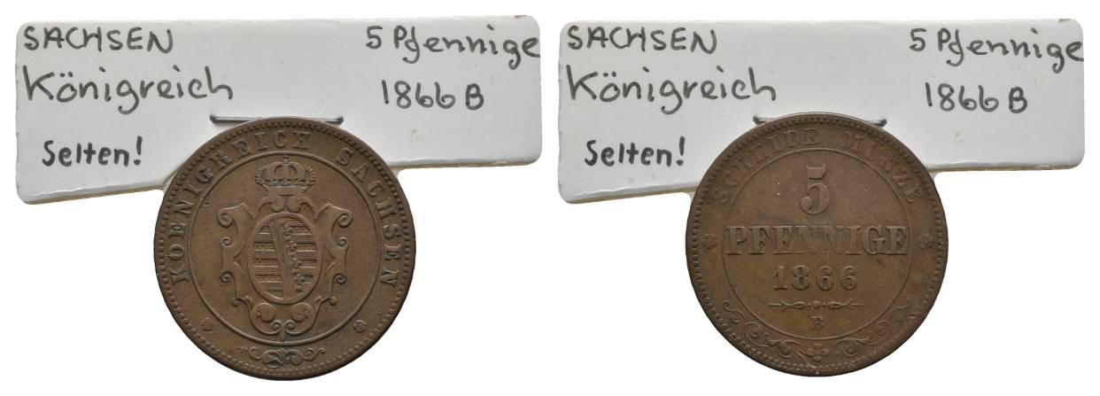  Altdeutschland, Kleinmünze 1866   