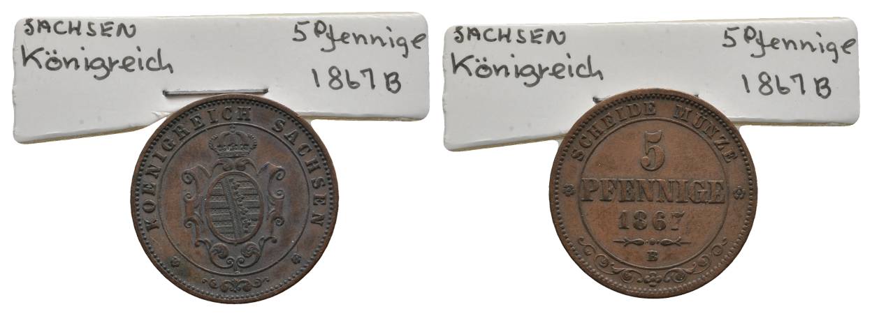  Altdeutschland, Kleinmünze 1867   