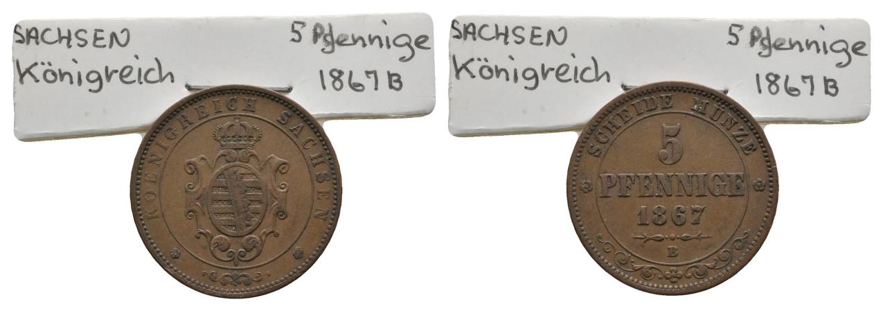  Altdeutschland, Kleinmünze 1867   