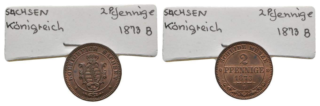  Altdeutschland, Kleinmünze 1873   