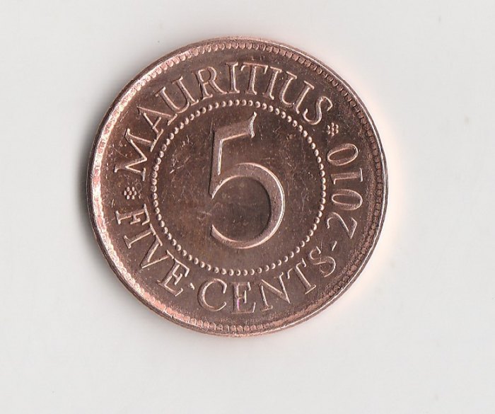  5 cent Mauritius 2010 (I288)   