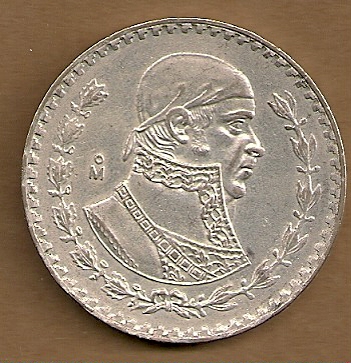  Mexico - 1 Peso 1958   