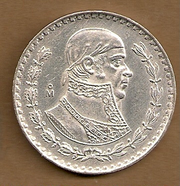  Mexico - 1 Peso 1962   