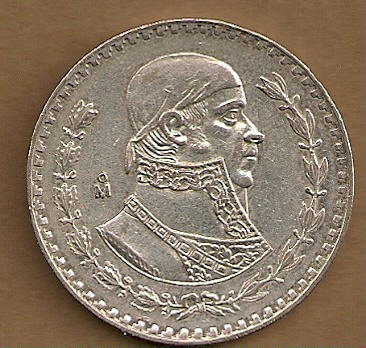  Mexico - 1 Peso 1963   