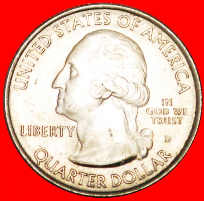  § BRIDGE: USA ★ 1/4 DOLLAR 2011D UNC MINT LUSTER! LOW START★ NO RESERVE! Washington (1789-1797)   