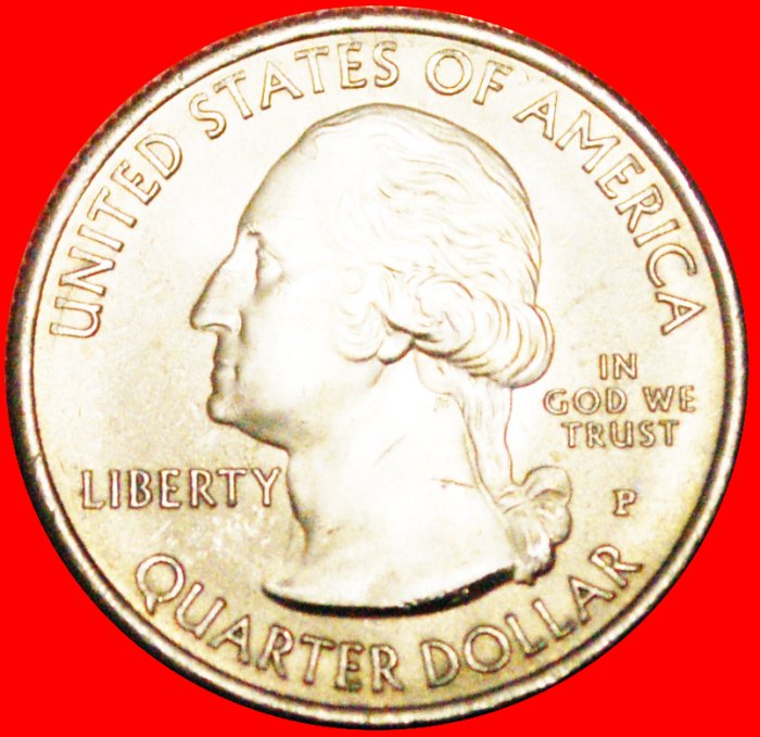  § PERRY: USA ★1/4 DOLLAR 2013P STG STEMPELGLANZ OHNE VORBEHALT★Washington 1789-1797   