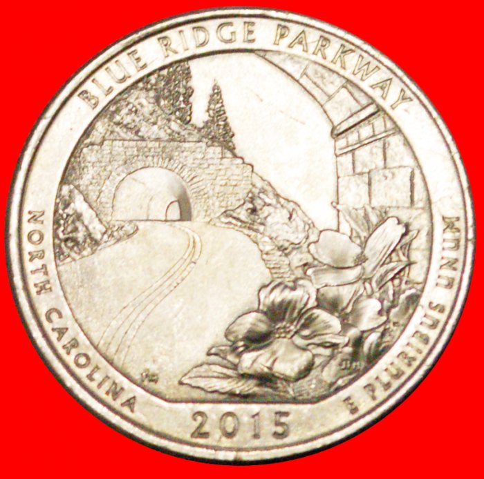  § BERGSTRASSE: USA ★1/4 DOLLAR 2015P STEMPELGLANZ OHNE VORBEHALT★Washington 1789-1797   