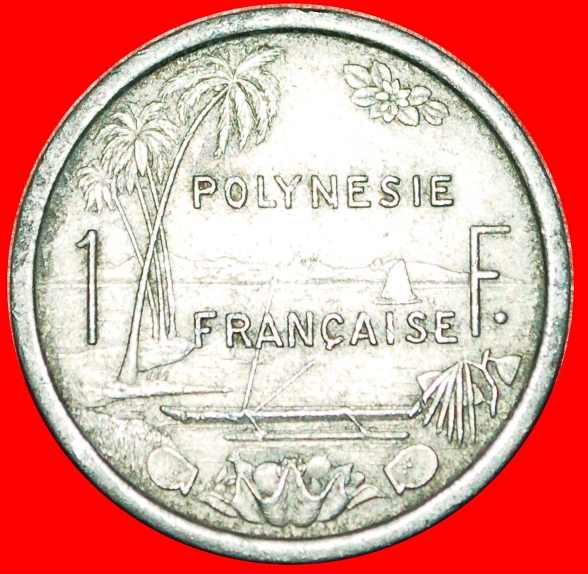  * FRANCE SHIPS with IEOM (1975-2020): FRENCH POLYNESIA ★ 1 FRANC 1975! LOW START ★ NO RESERVE!   