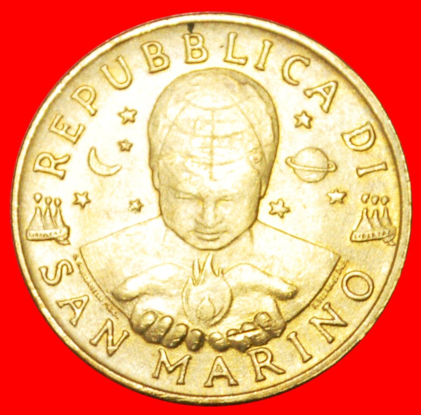  # SATURN: SAN MARINO ★ 200 LIRE 1997 uSTG STEMPELGLANZ!   