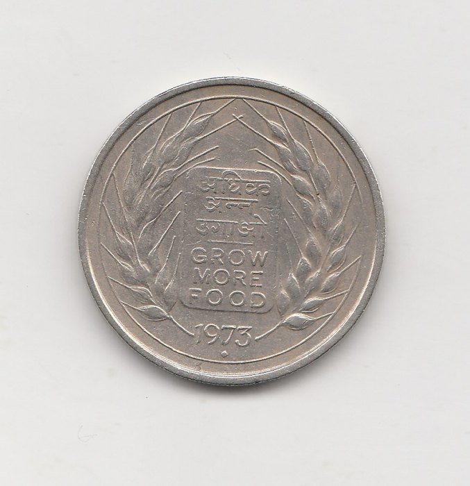  50 Paise Indien 1973 Grow more food   (I341)   