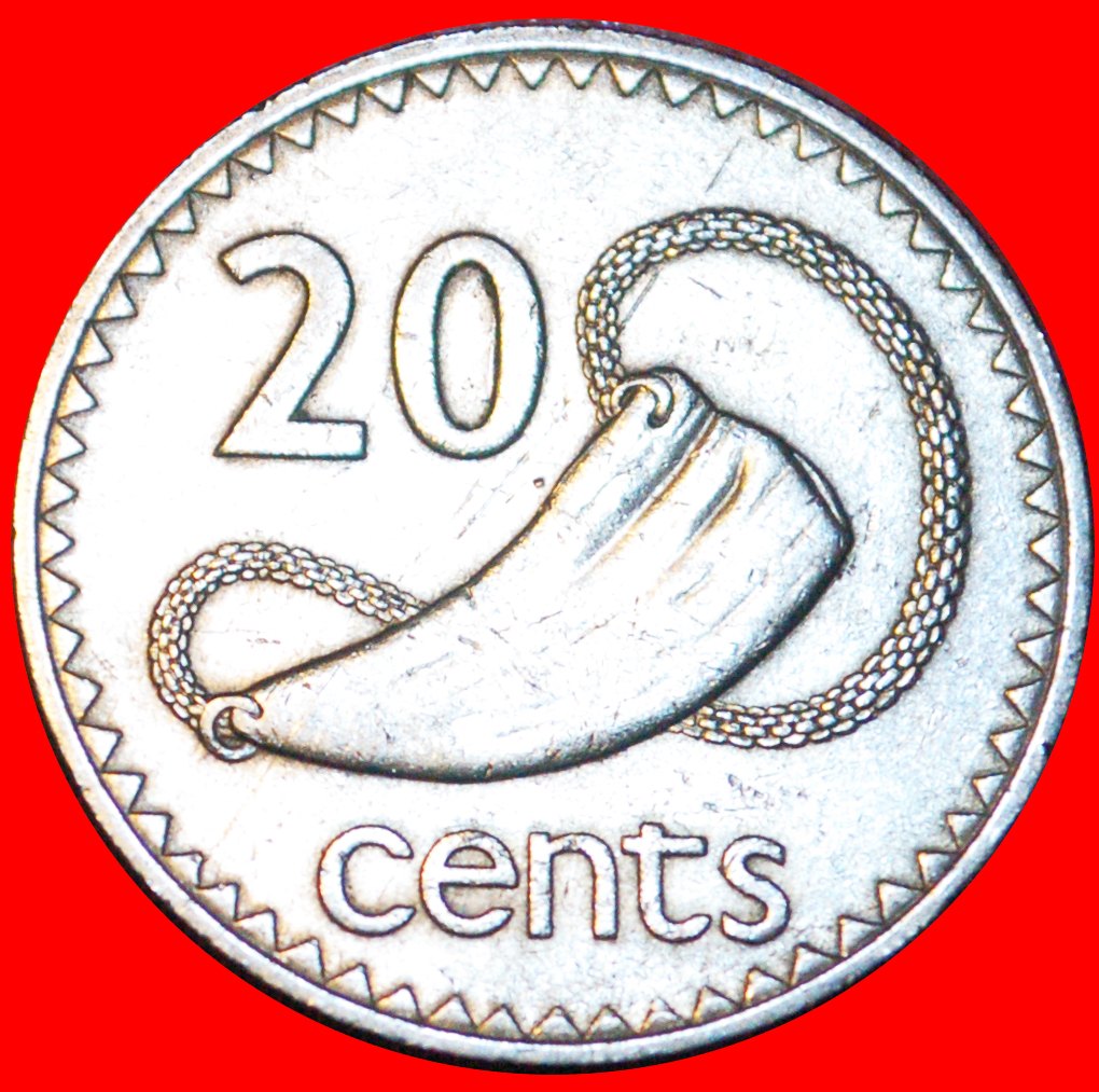  # CACHALOT ZAHN: FIJI ★ 20 CENTS 1969! OHNE VORBEHALT!   