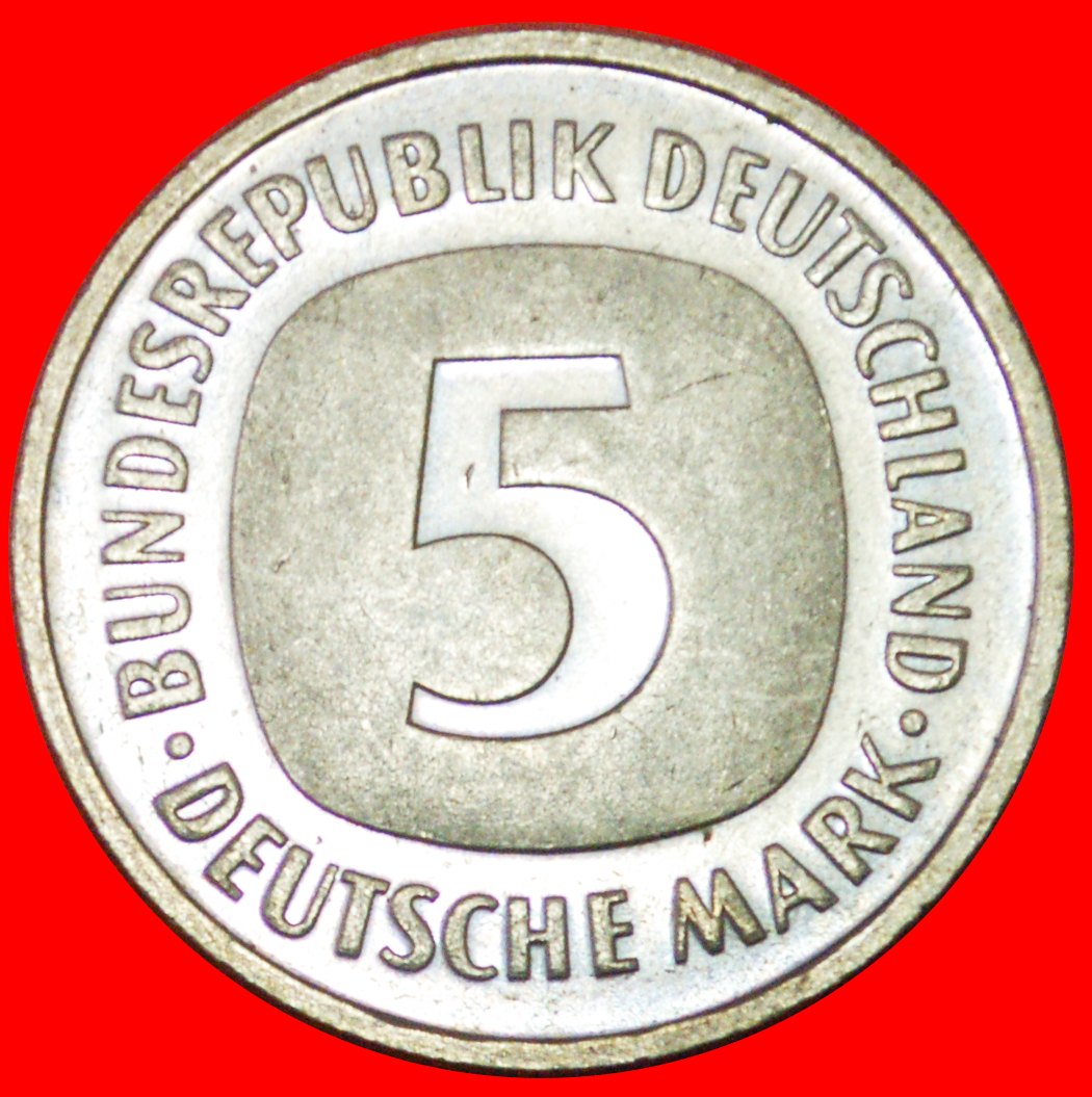  # EAGLE: GERMANY ★ 5 MARKS 1988D! LOW START ★ NO RESERVE!   