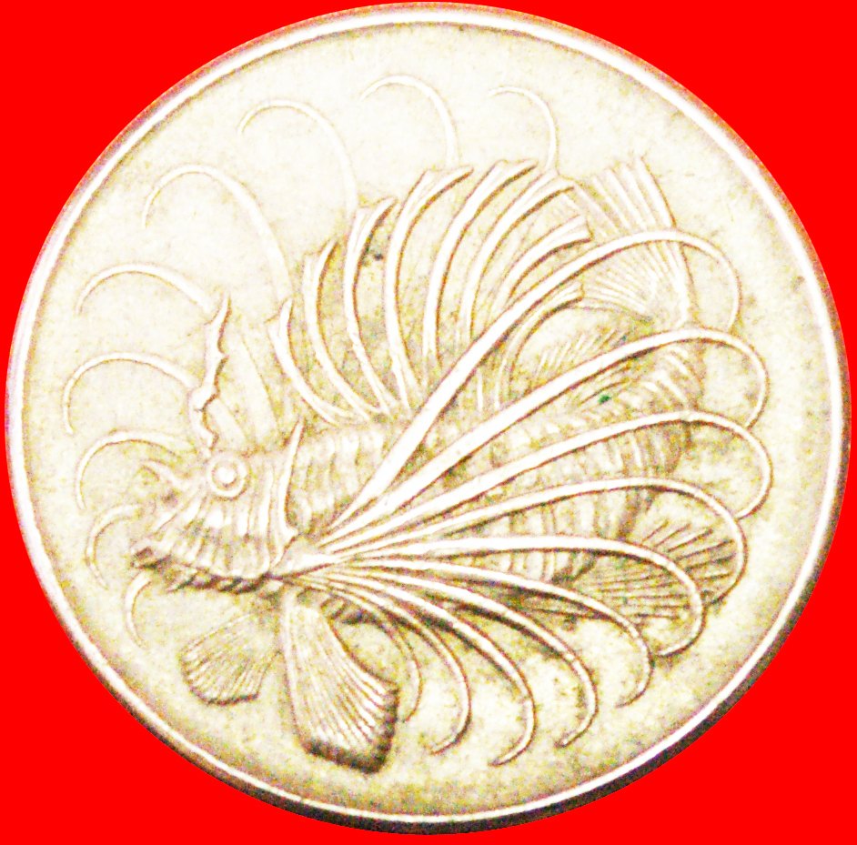  # LIONFISH: SINGAPORE ★ 50 CENTS 1968! LOW START ★ NO RESERVE!   