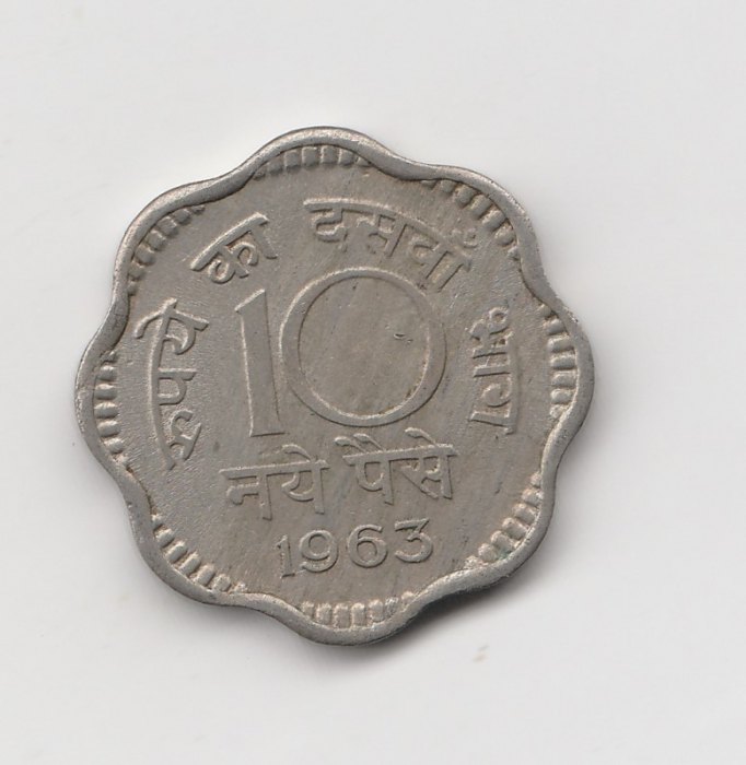  10 Paise Indien 1963 (I417)   