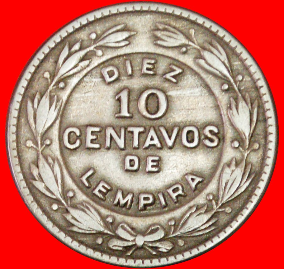  # USA (1932-1993): HONDURAS ★ 10 CENTAVOS DE LEMPIRA 1956! OHNE VORBEHALT!   