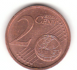 Deutschland (C232)b. 2 Cent 2003 F siehe scan / cir.
