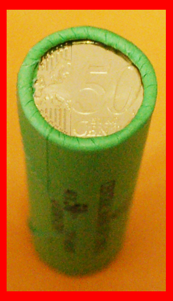  # RIDDLE: CYPRUS ★ 50 CENTS 2008-2018 UNC ROLL RARE! LOW START ★ NO RESERVE!   