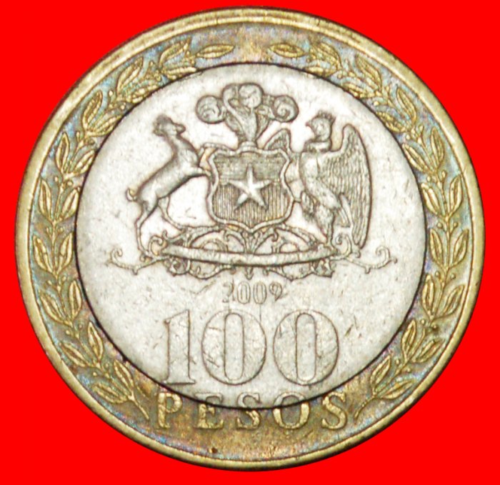 # NATIONAL COSTUME: CHILE ★100 PESOS 2009! LOW START ★ NO RESERVE!