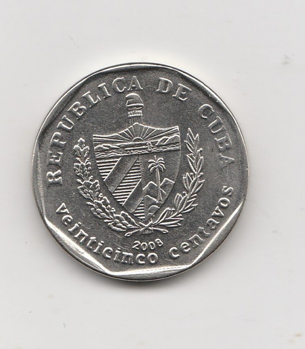  25 centavos Kuba 2008 (I486)   