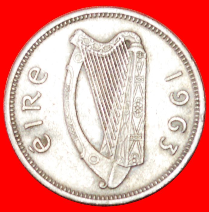  # STIER (1951-1968): IRLAND ★ 1 SHILLING 1963! OHNE VORBEHALT!   