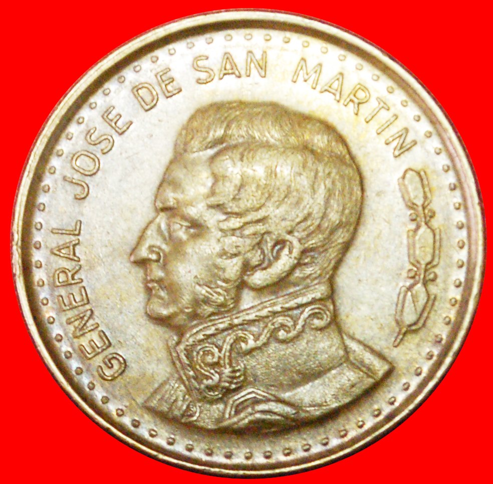  # SAN MARTIN  (1788-1850): ARGENTINIEN ★ 100 PESOS 1980! OHNE VORBEHALT!   