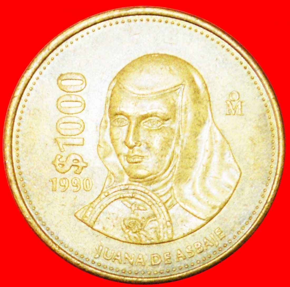  # DOVE OF HOLY SPIRIT(1988-1992): MEXICO★ 1000 PESOS 1990! LOW START ★ NO RESERVE!   