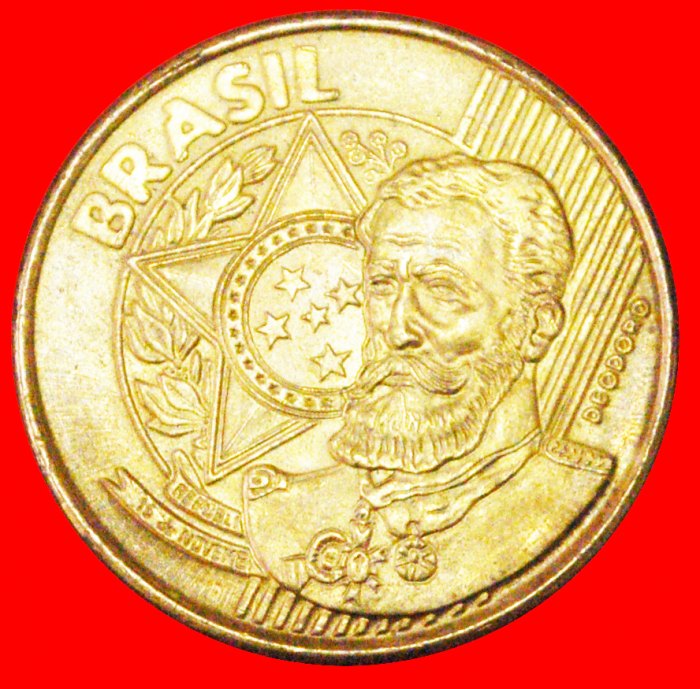  # SÜDKREUZ: BRASILIEN ★ 25 CENTAVOS 2007 VZGL STEMPELGLANZ! OHNE VORBEHALT!   