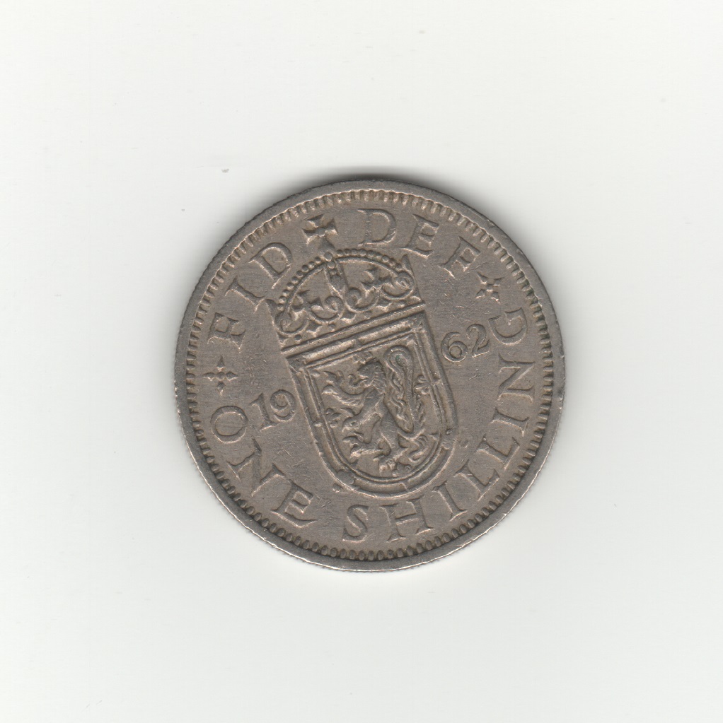  Großbritannien 1 Shilling 1962 schottisch   