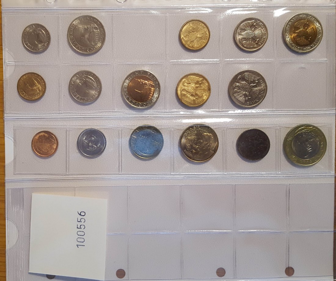  Ausland, 16 Kleinmünzen   