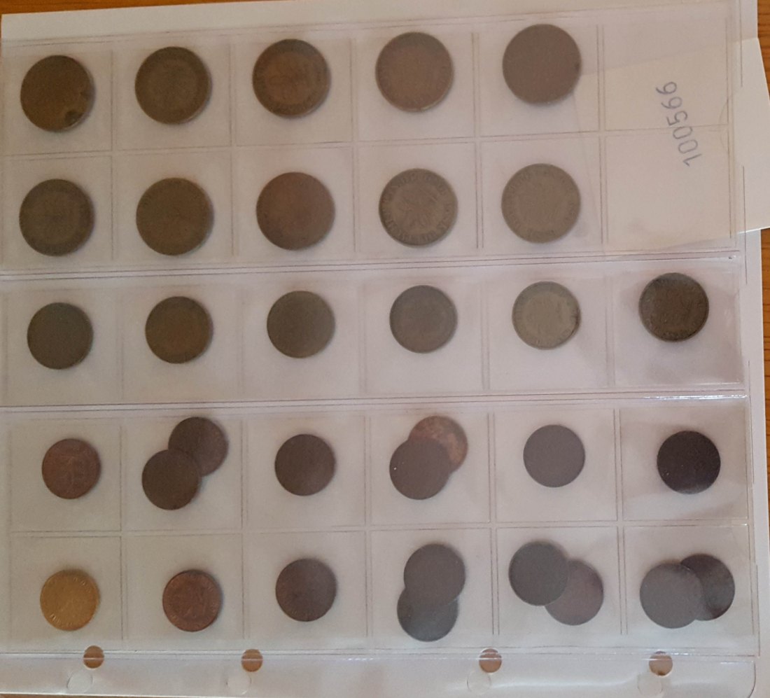  BRD, 33 Kleinmünzen   