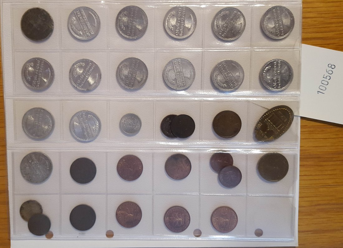  Weimarer Repbulik, Drittes Reich, BRD, 32 Kleinmünzen   