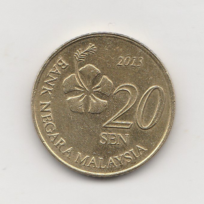  20 Sen Malaysia 2013 (I505)   