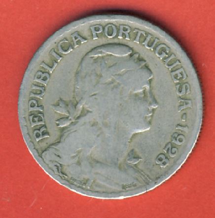  Portugal 1 Escudo 1928   