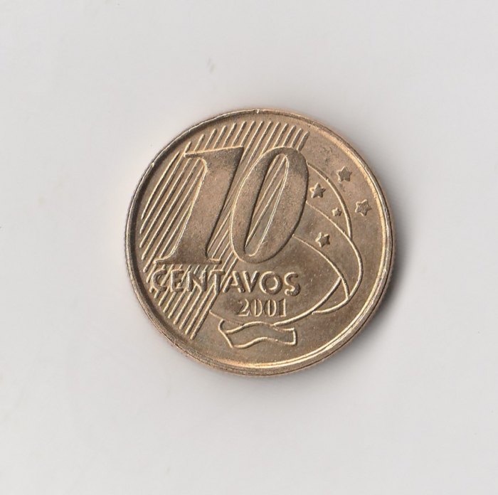  10 Centavos Brasilien 2001 (I509)   