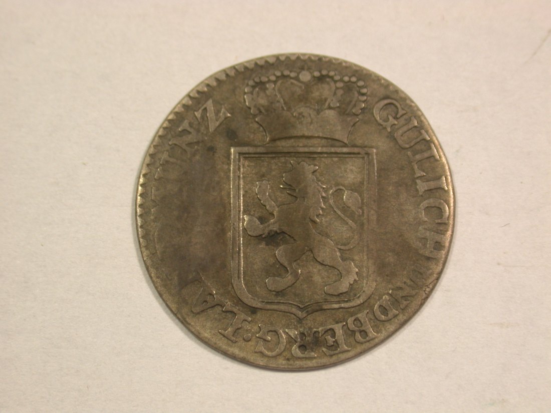  C06 Jülich Berg 3 Stuber 1792 f.schön  Originalbilder   