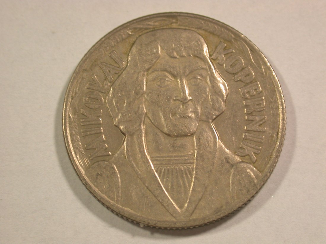 C06 10 Zloty Kopernikus 1959 in ss+ Originalbilder