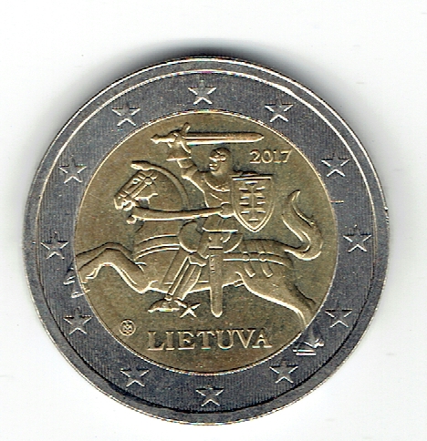  2 Euro Litauen 2017(g1119)   