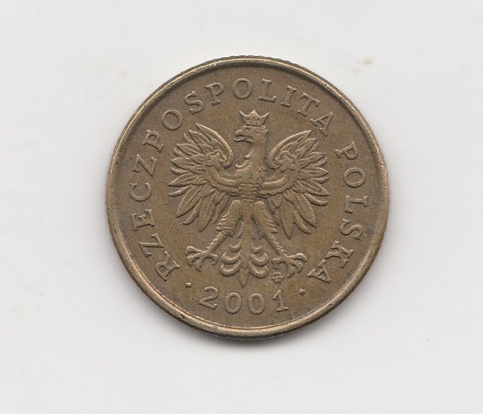  Polen 5 Groszy 2001  (I525)   