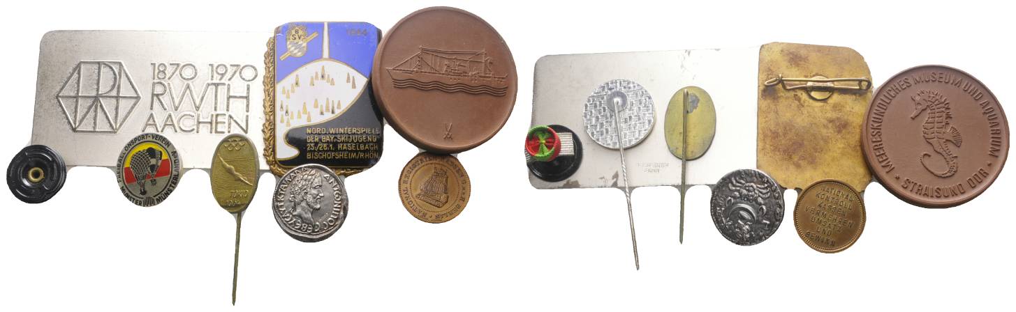  Diverse Medaillen und Abzeichen, Lot   