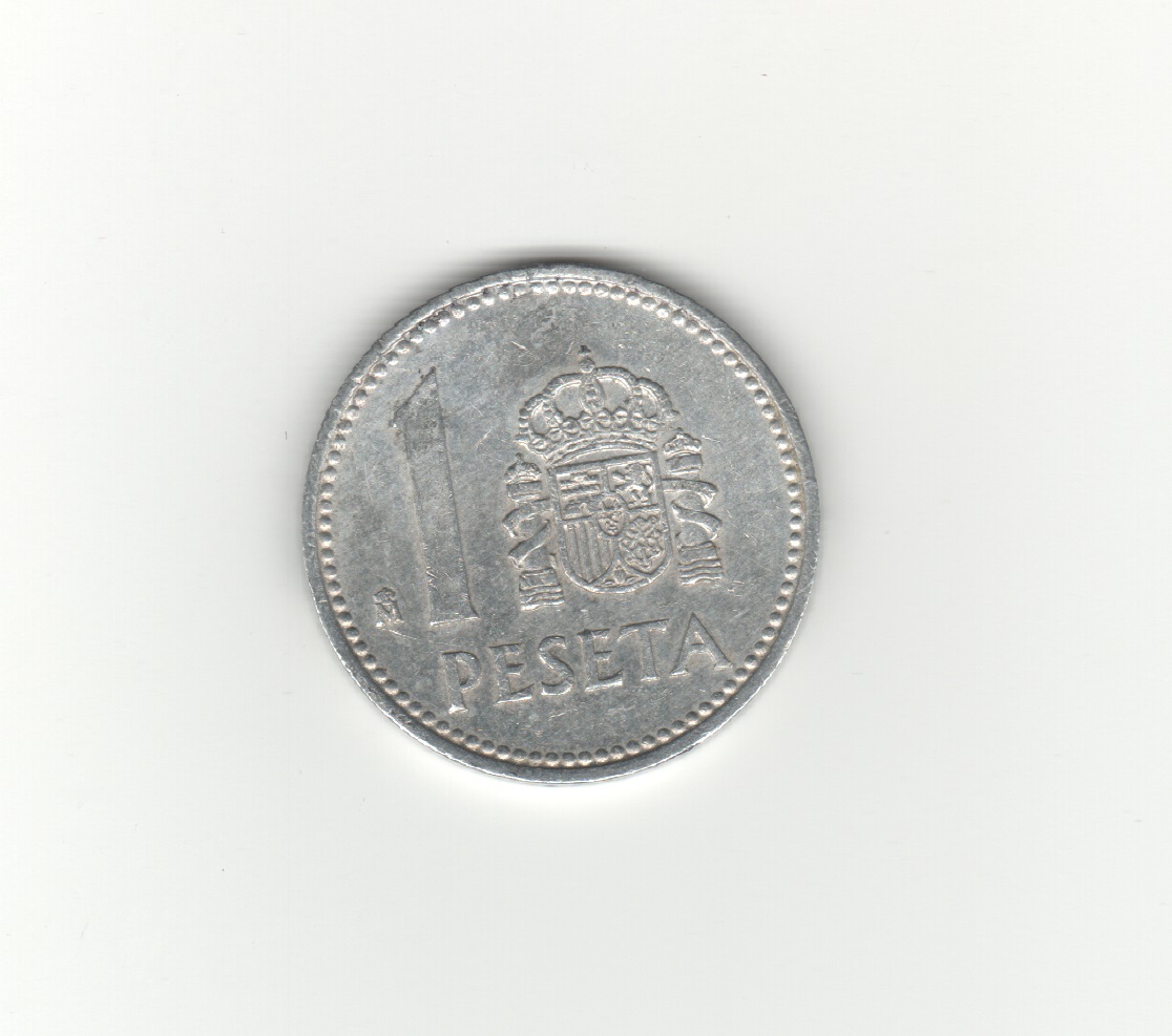  Spanien 1 Peseta 1985   