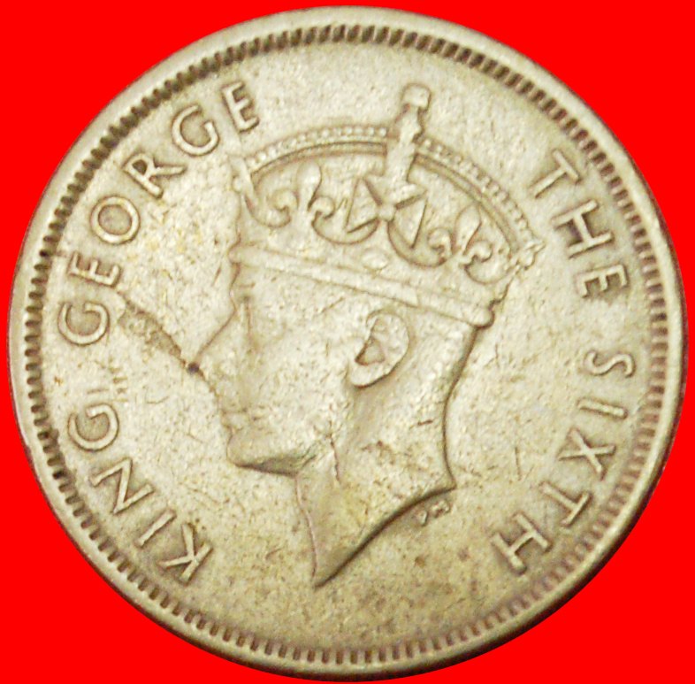  # OHNE KAISER: HONG KONG ★ 10 CENTS 1948! OHNE VORBEHALT! Georg VI. (1937-1952)   