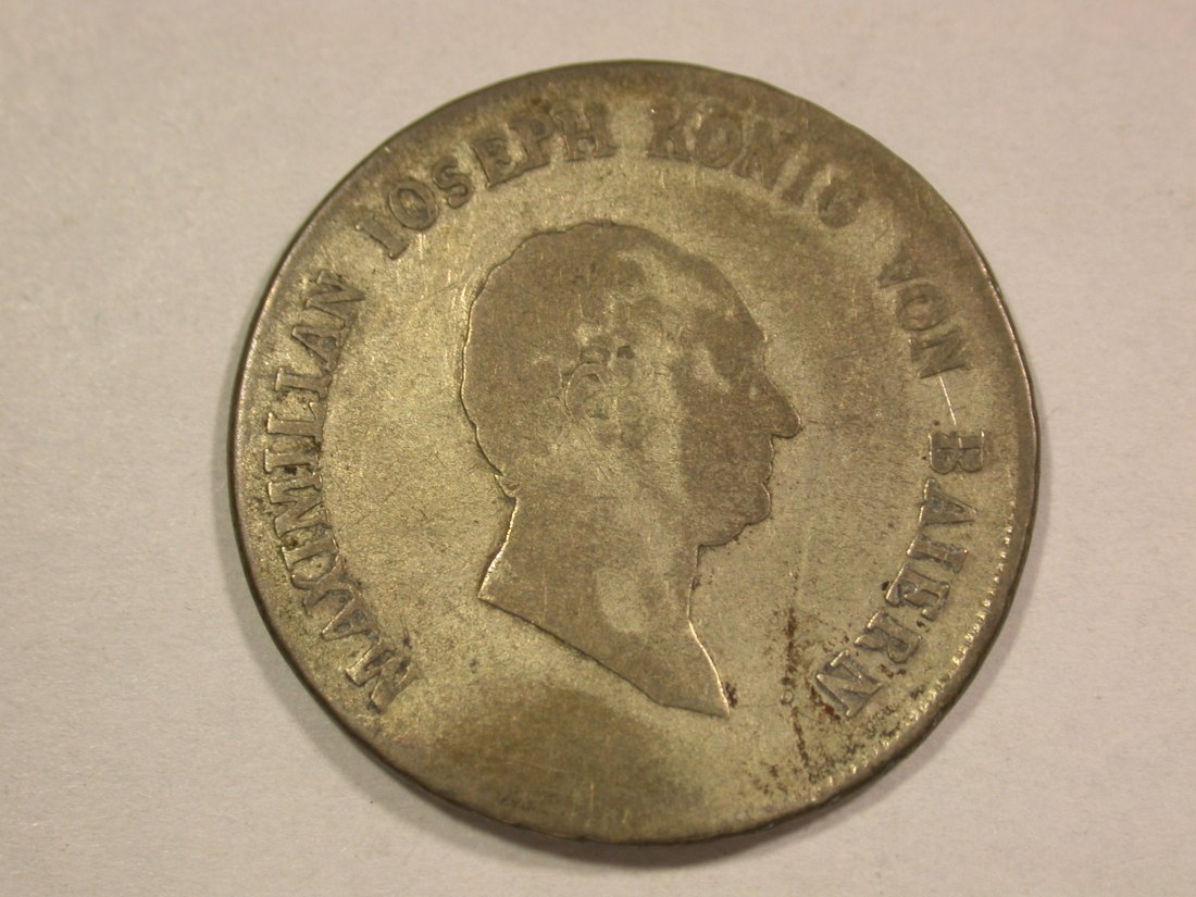 C07 Bayern 20 Kreuzer 1811 in s-ss Originalbilder