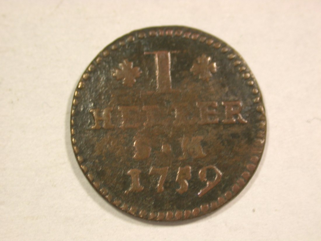 C07 Mainz 1 Heller 1759 in s-ss Originalbilder
