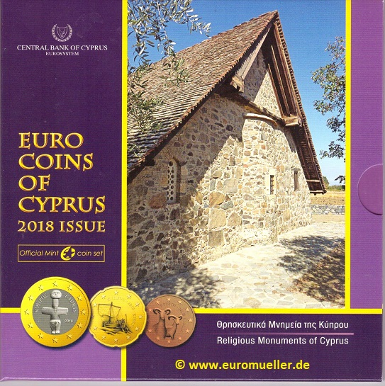 Zypern ...original Euro KMS 2018...bu.   