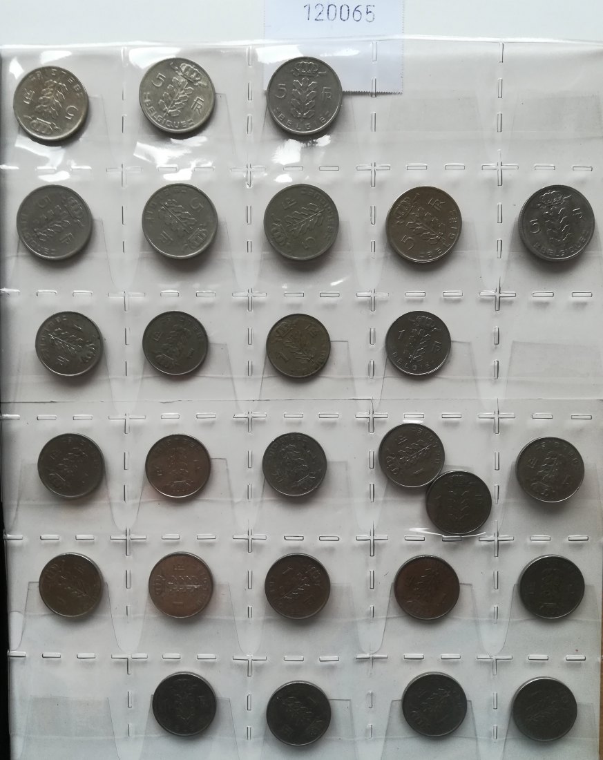  Ausland (Belgien), 27 Kleinmünzen   